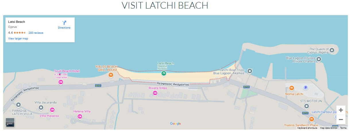 Latchi Beach