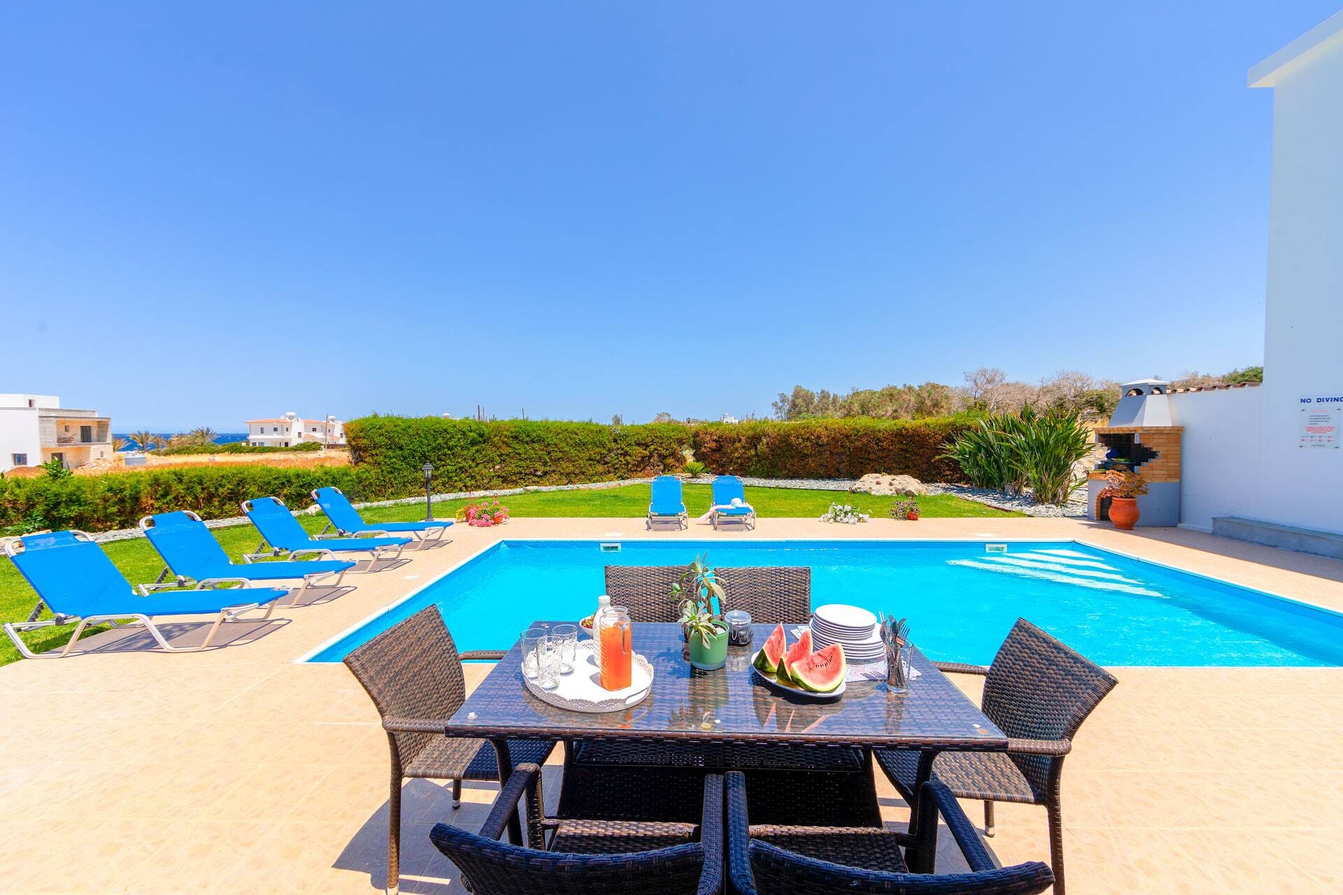 Villa Coral - 3 bedroom villa in Pomos, Paphos, Cyprus - photo 8