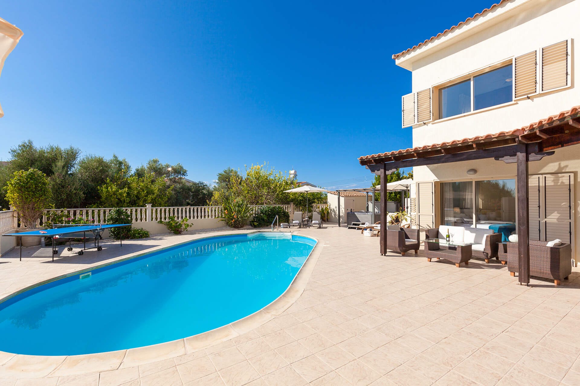 Villa Rio - 3 bedroom villa in Coral Bay, Paphos, Cyprus - photo 6