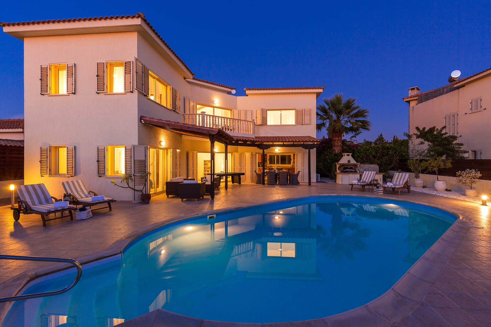 Villa Rio - 3 bedroom villa in Coral Bay, Paphos, Cyprus - photo 9