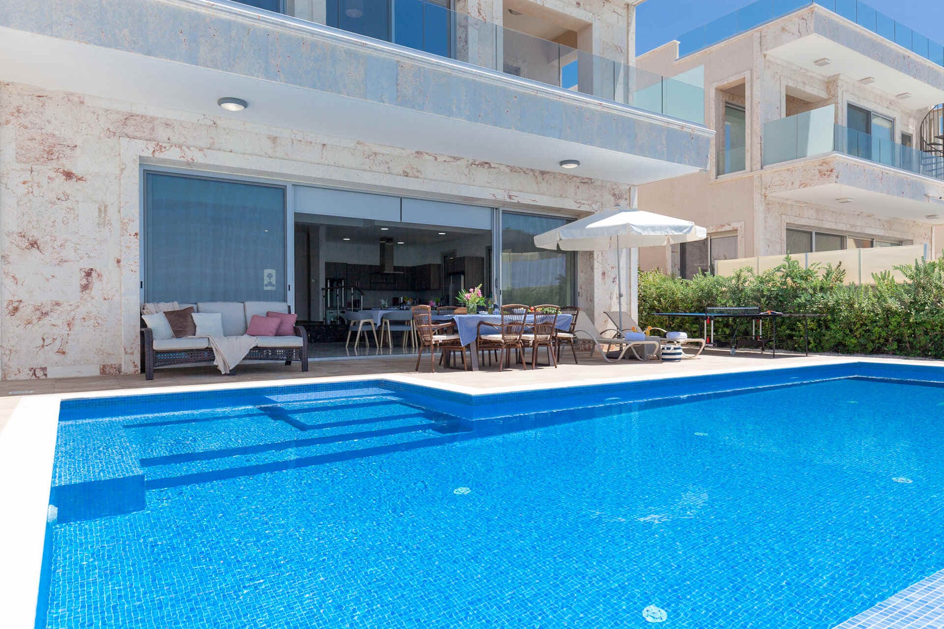 Villa Gaia - 3 bedroom villa in Potima Bay, Paphos, Cyprus - photo 4