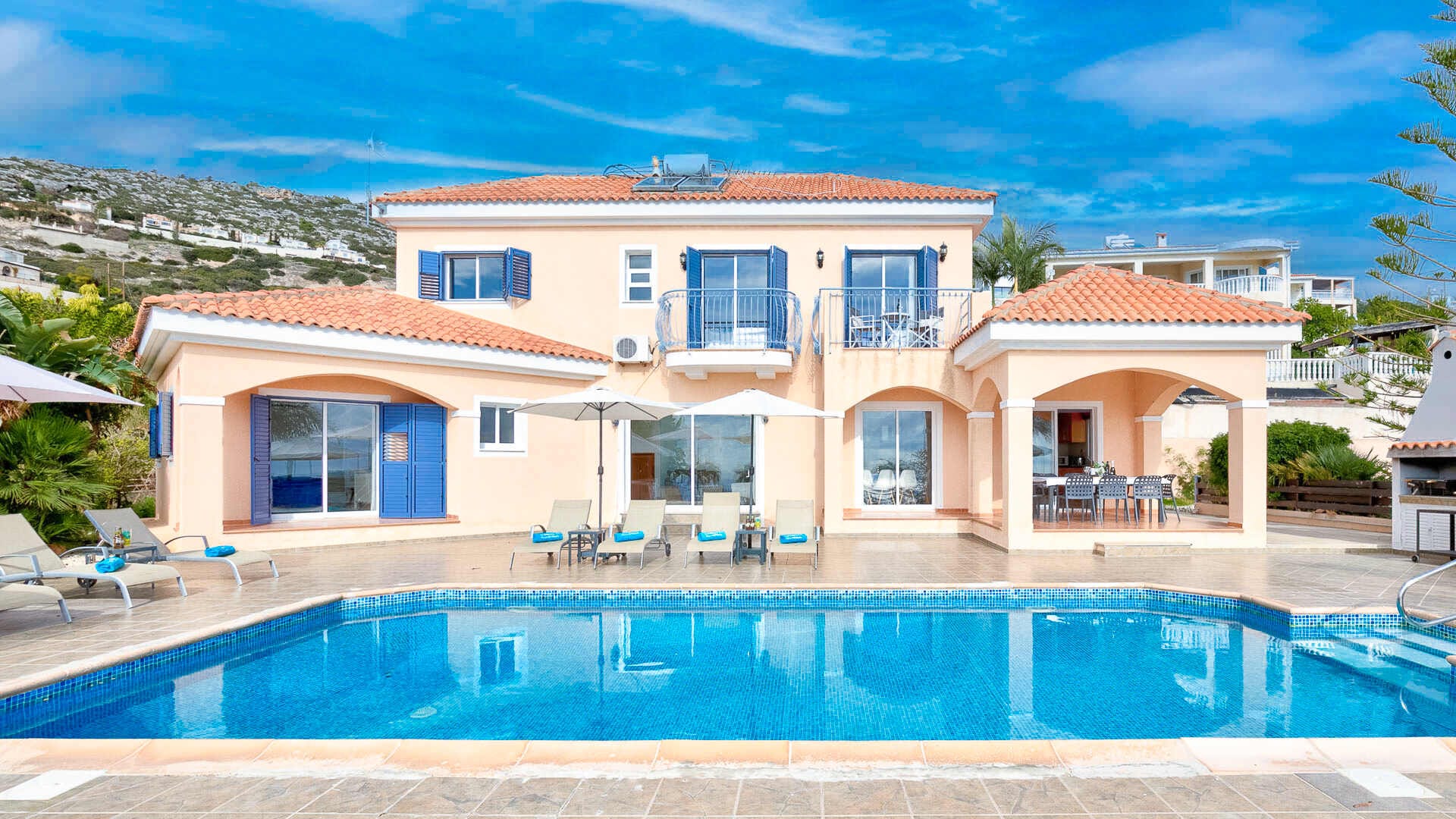 Private pool villa in Cyprus