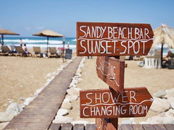 Sandy Beach Bar Cyprus